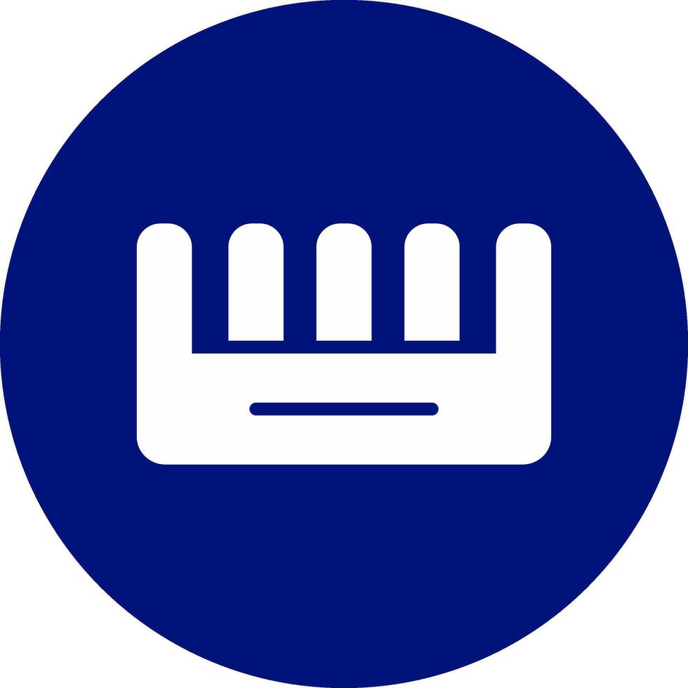 Comb Creative Icon Design vector