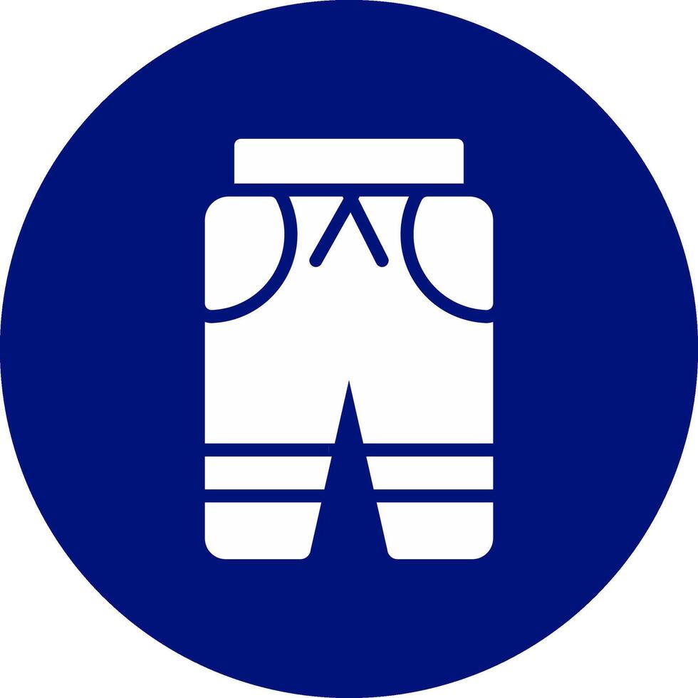 diseño de icono creativo de pantalón de esquí vector