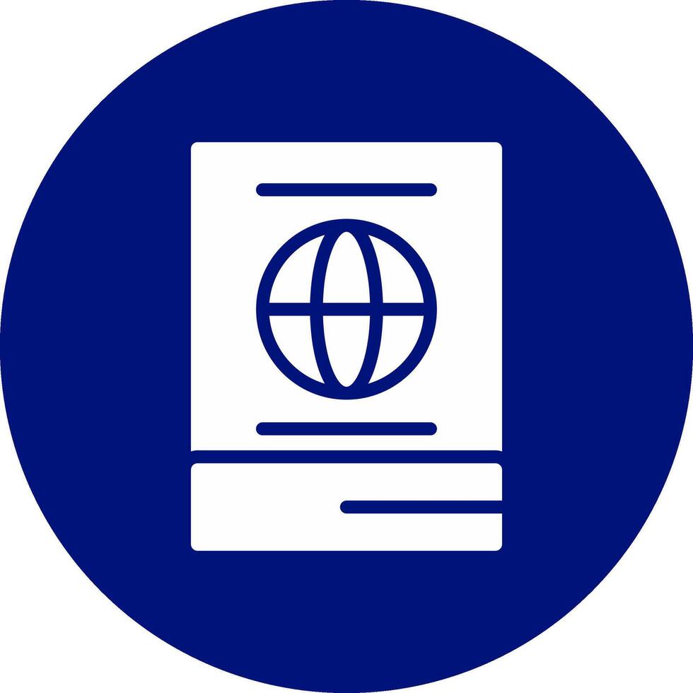 Passport Creative Icon Design vector