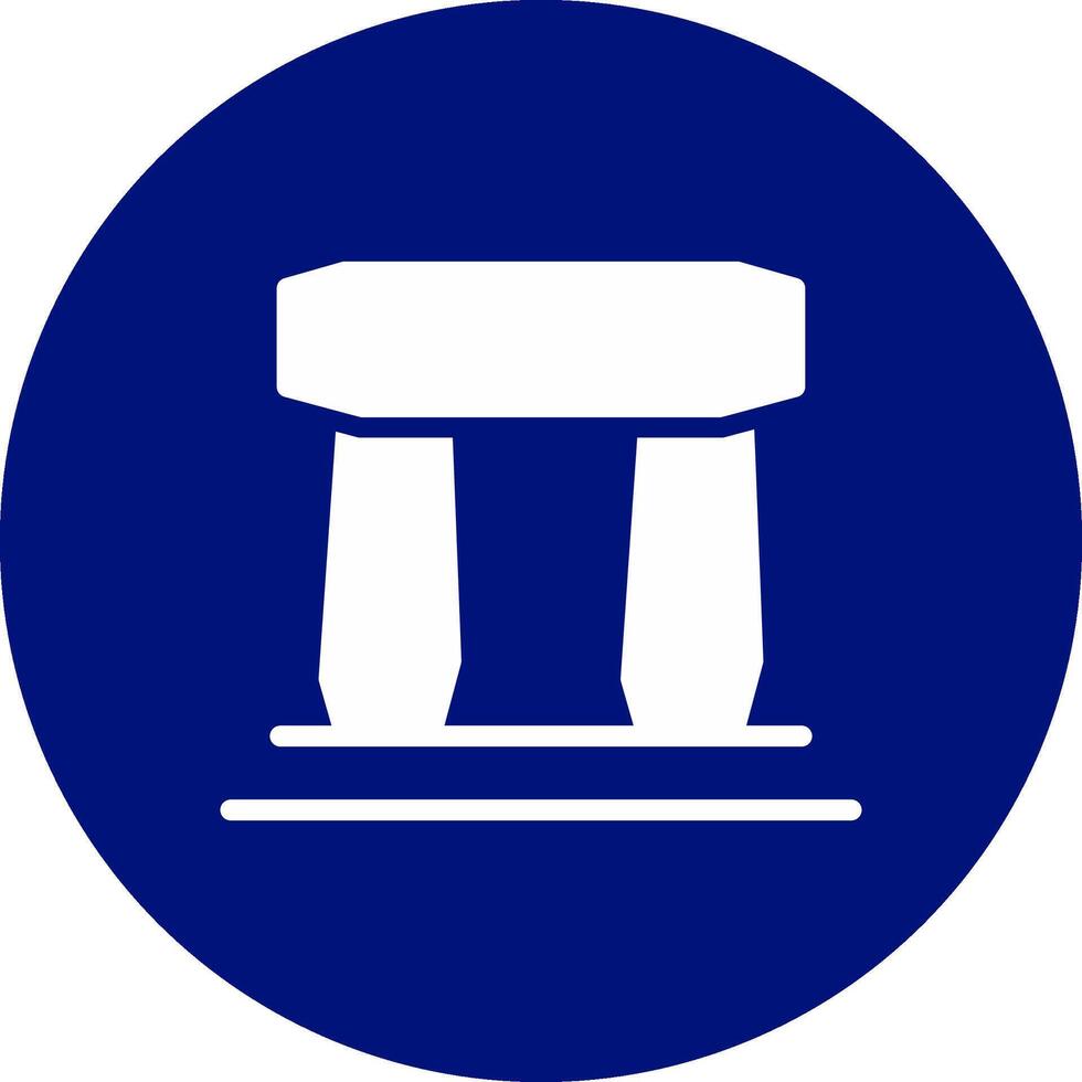 Stonehenge Creative Icon Design vector
