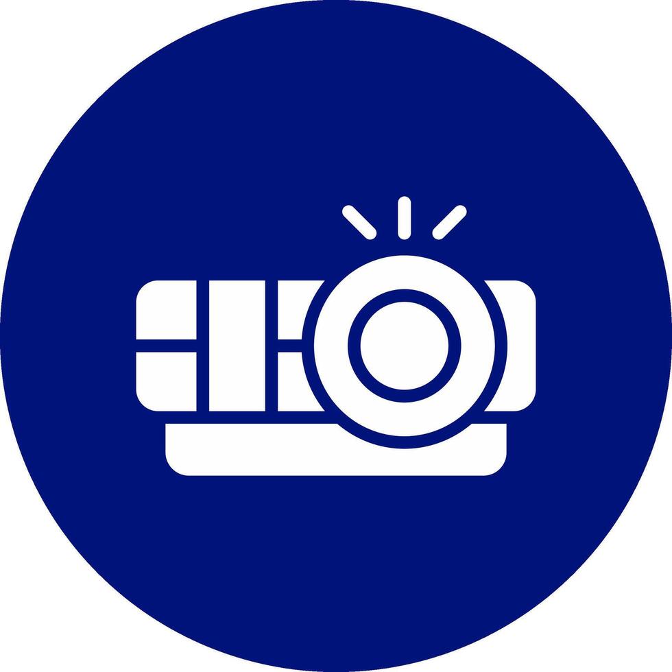 Projector Creative Icon Design vector