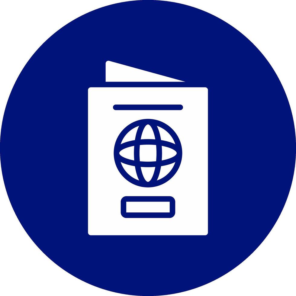 Passport Creative Icon Design vector