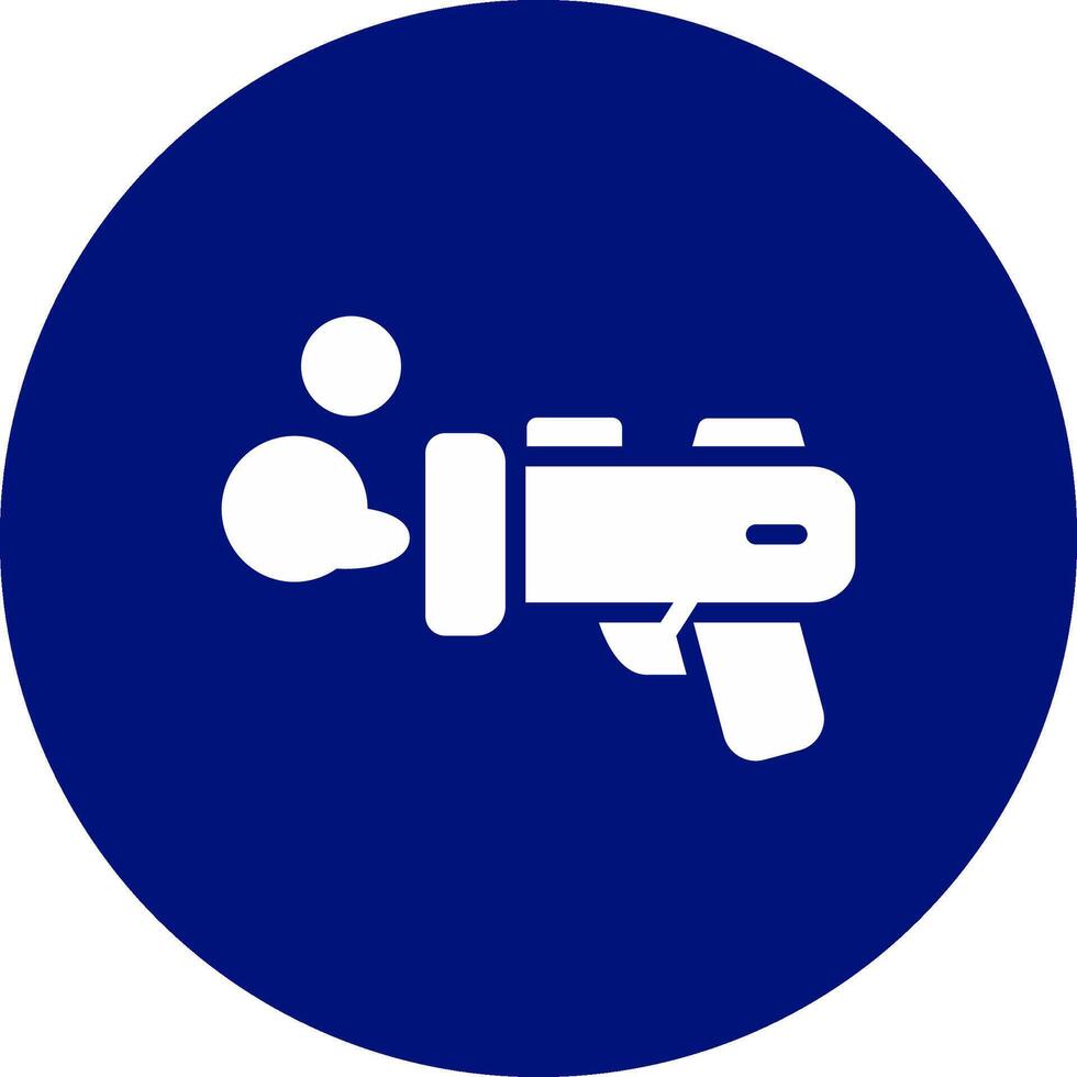 glyph Circle Design vector