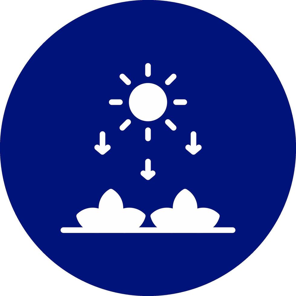 Photosynthesis Creative Icon Design vector