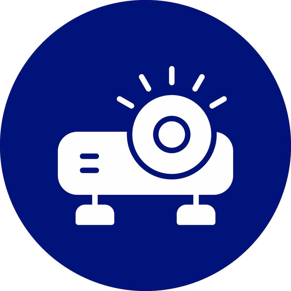 glyph Circle Design vector