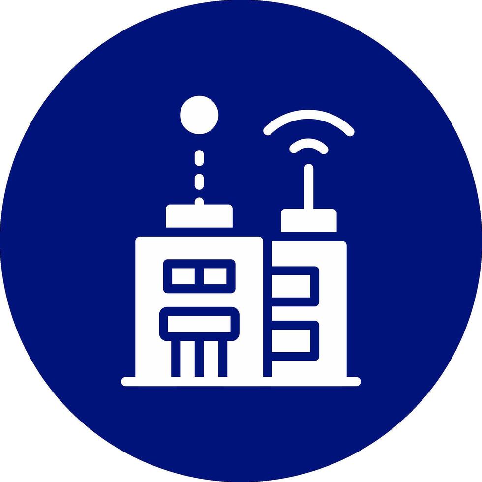 Smart City Creative Icon Design vector