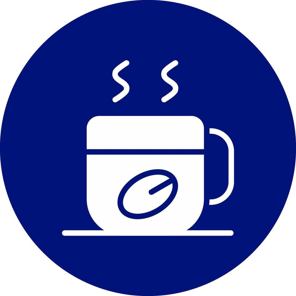 glyph Circle Design vector