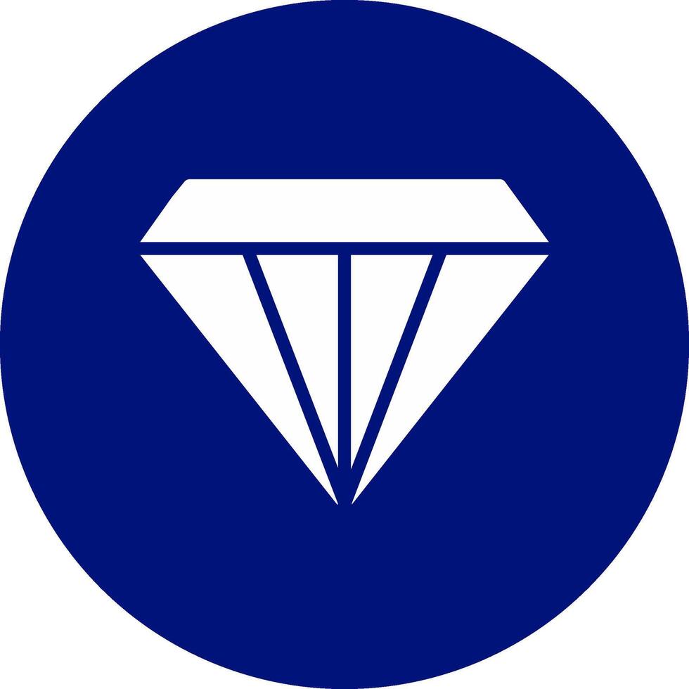 diseño de icono creativo de diamante vector