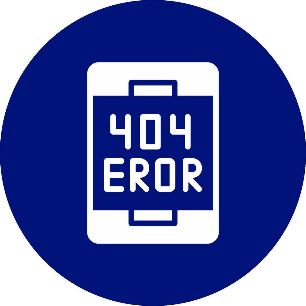 Error Creative Icon Design vector