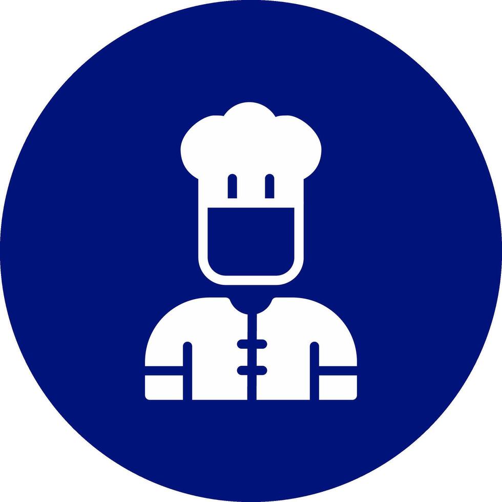 diseño de icono creativo de chef vector