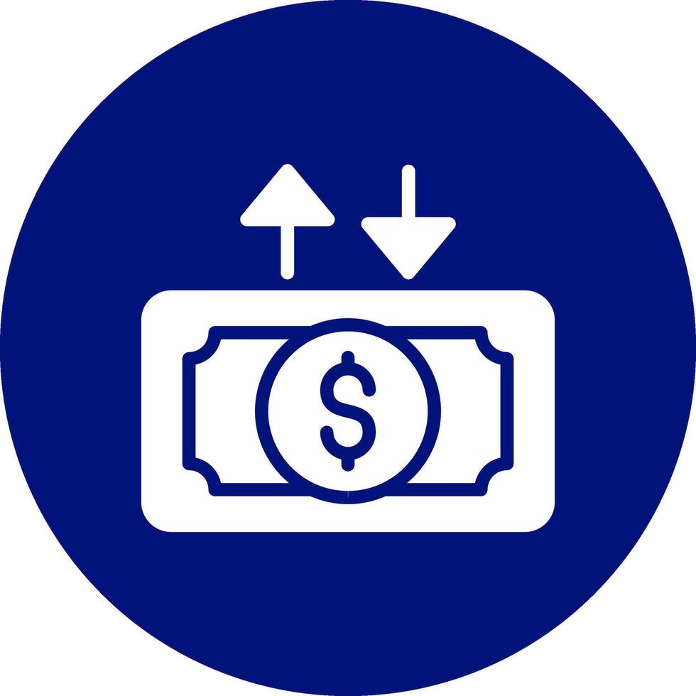 Cash Flow Creative Icon Design vector