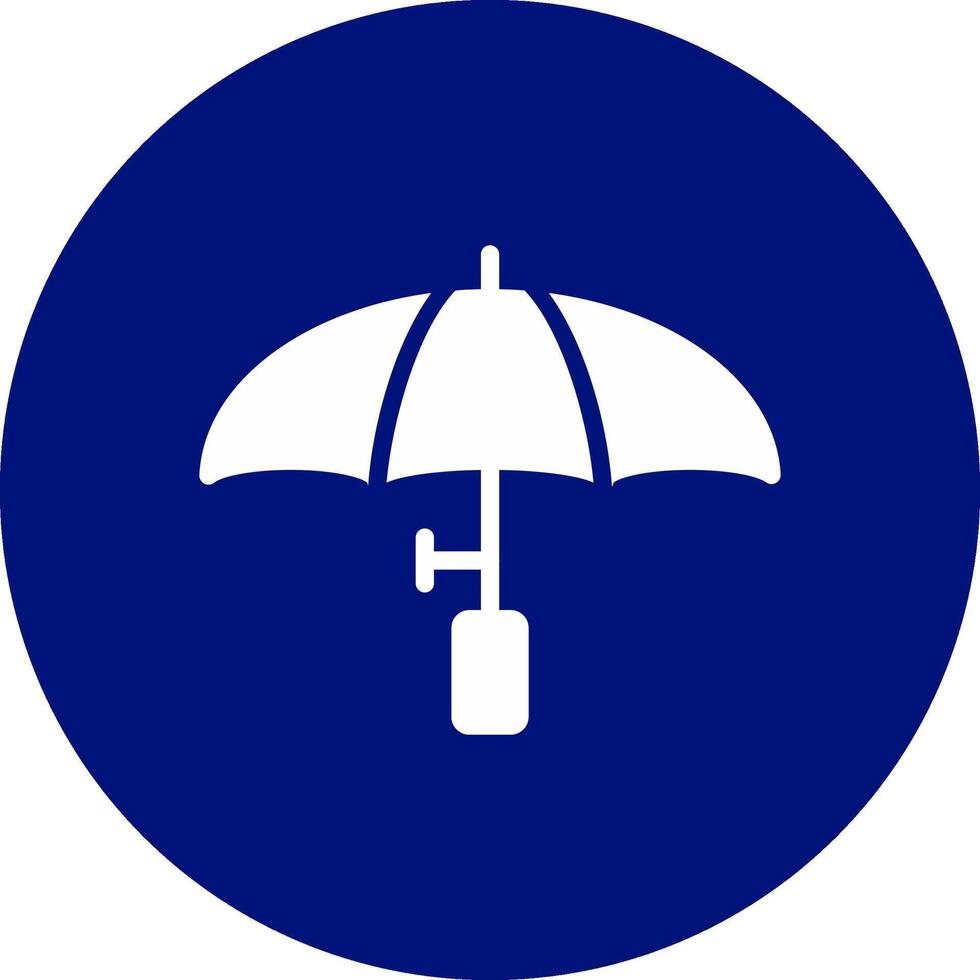 Umbrella Creative Icon Design vector