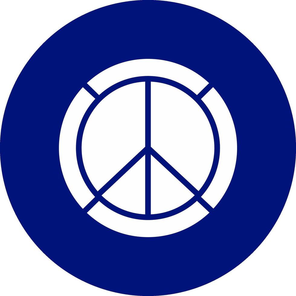 Peace Creative Icon Design vector