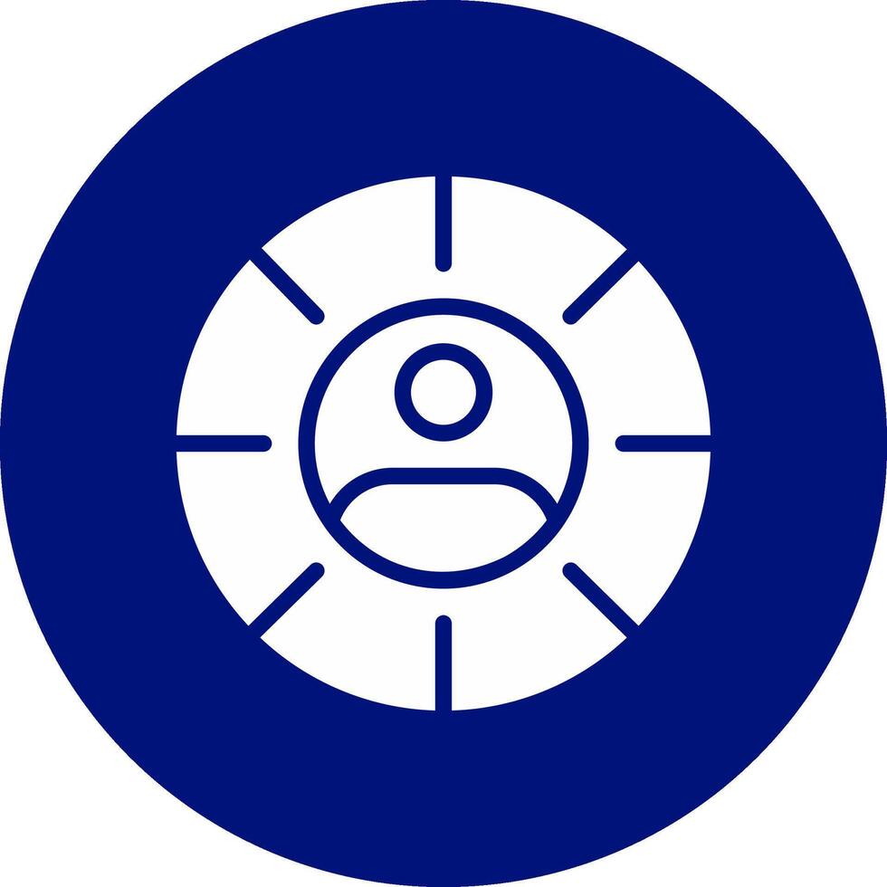 Targeting Creative Icon Design vector