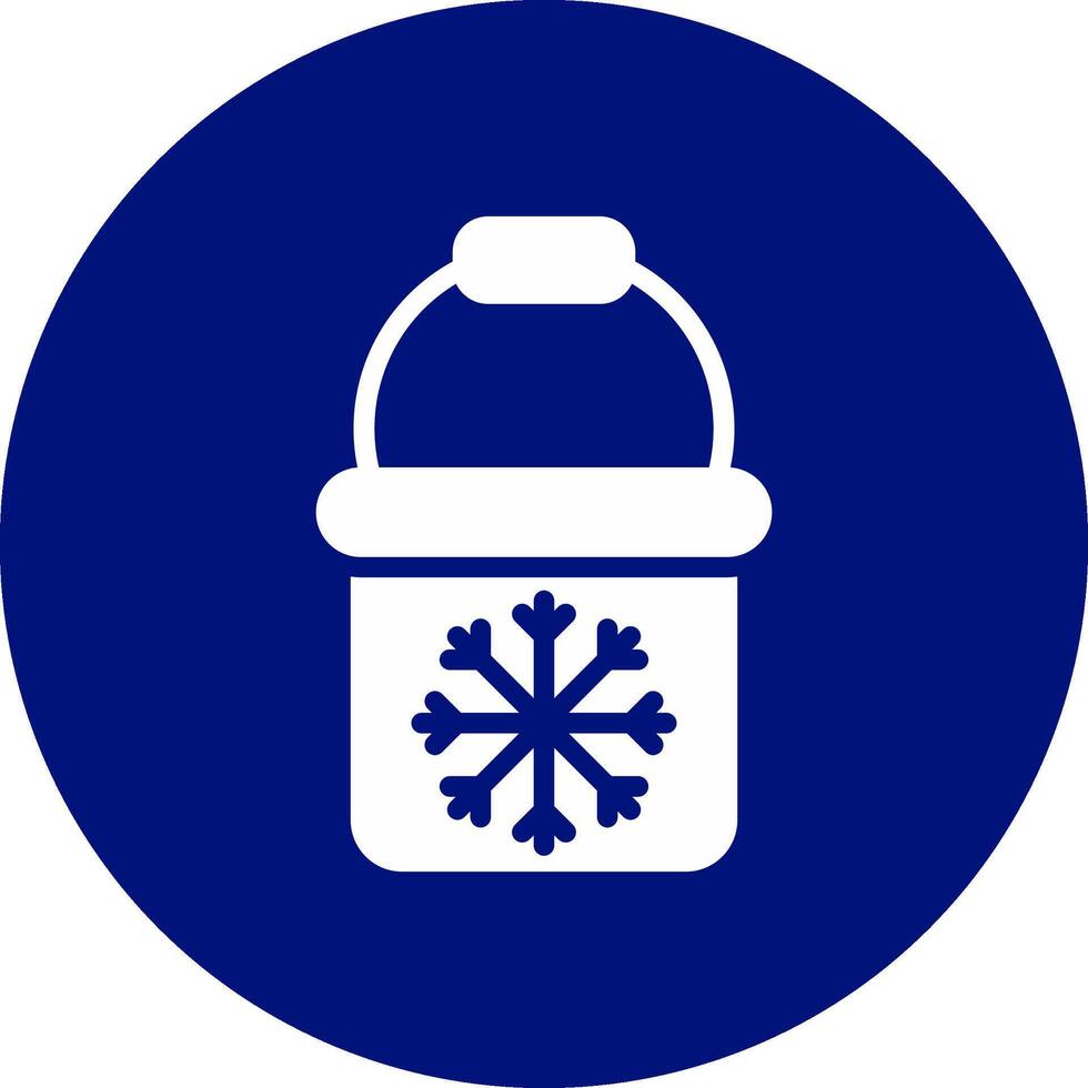 Frozen Bait Creative Icon Design vector