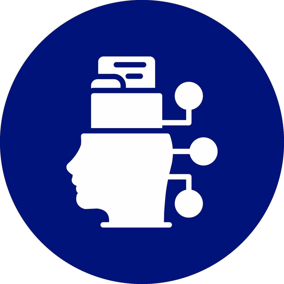 Intelligent Data Creative Icon Design vector