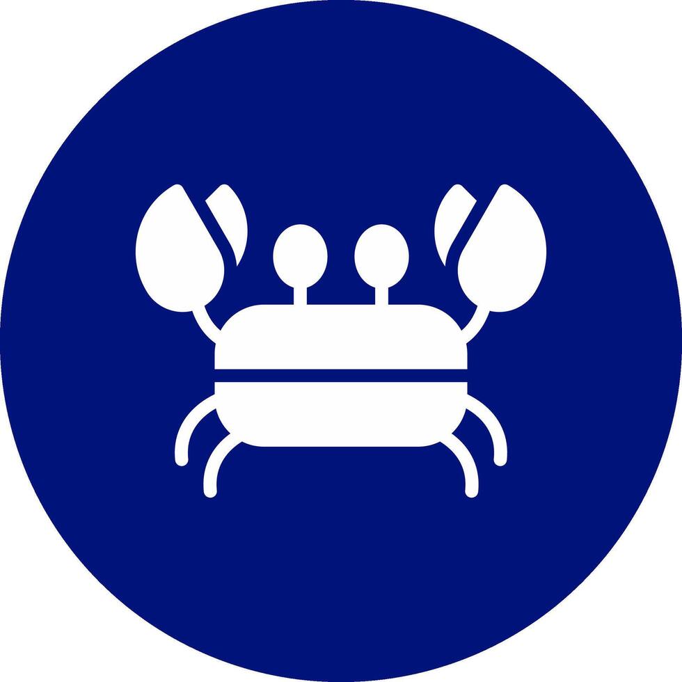 Crab Creative Icon Design vector