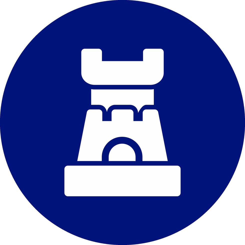 Castle Creative Icon Design vector