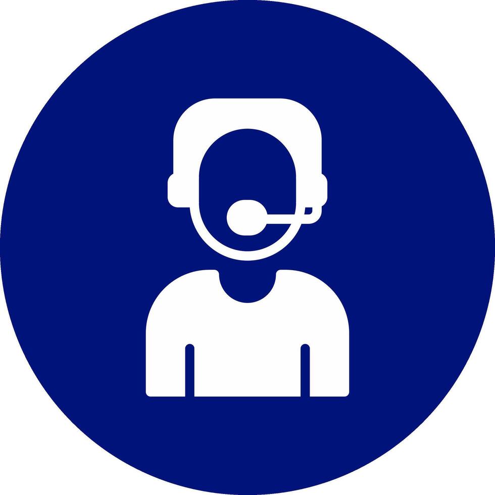 Operator Creative Icon Design vector