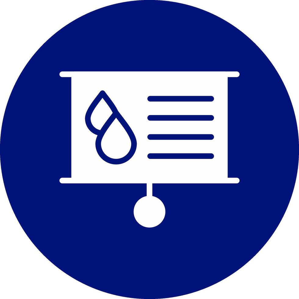 Water Class Creative Icon Design vector