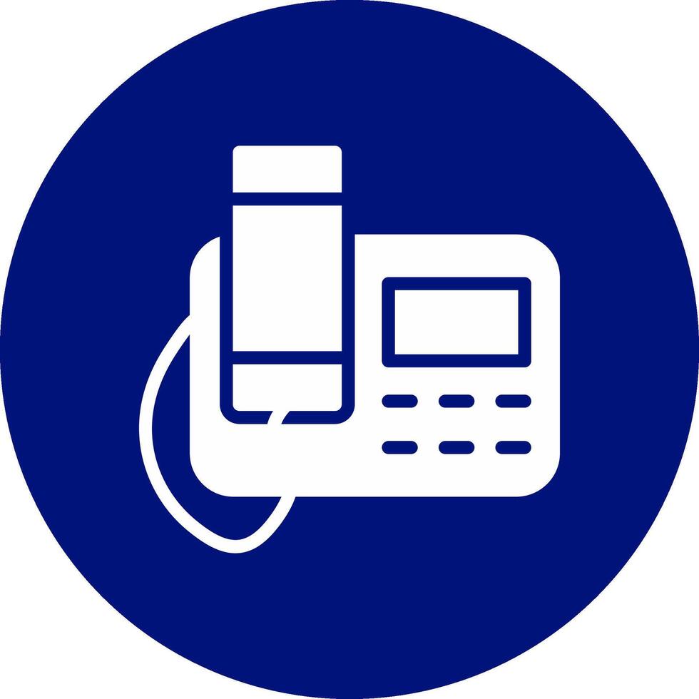 Telephone Creative Icon Design vector