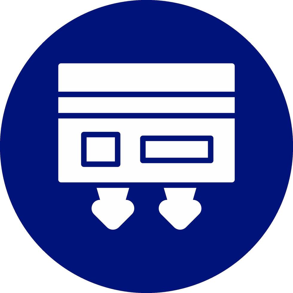 Cash Withdrawal Creative Icon Design vector