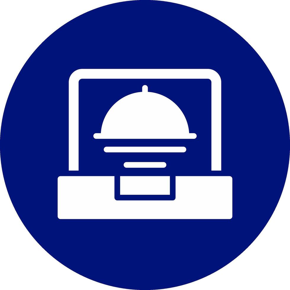 Food Blog Creative Icon Design vector