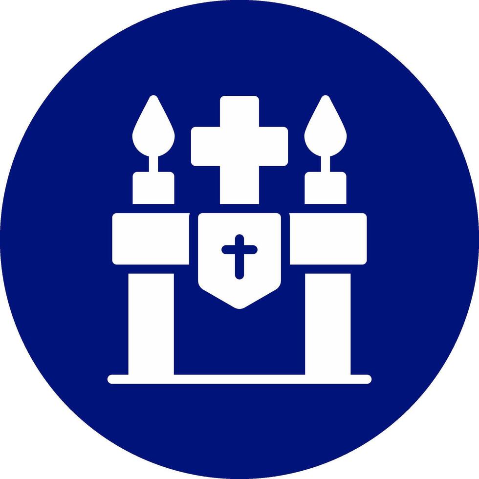 Altar Creative Icon Design vector