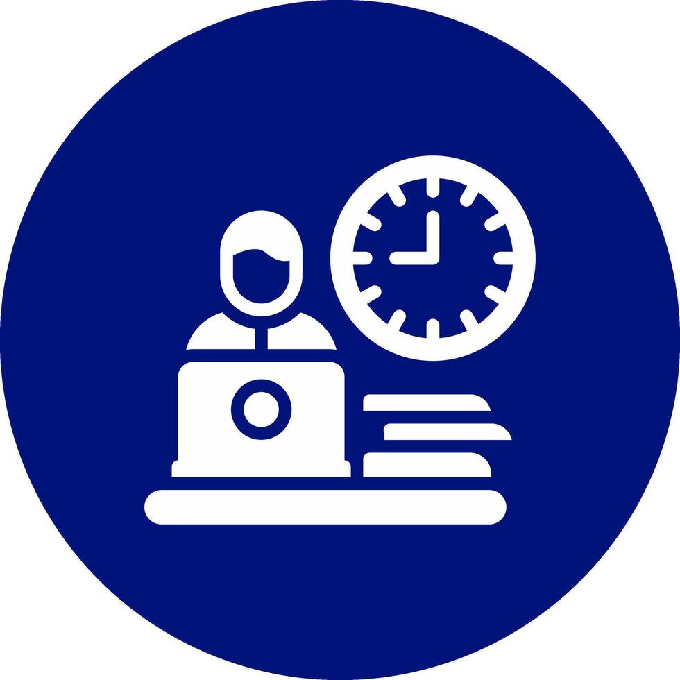 Work Habits Creative Icon Design vector