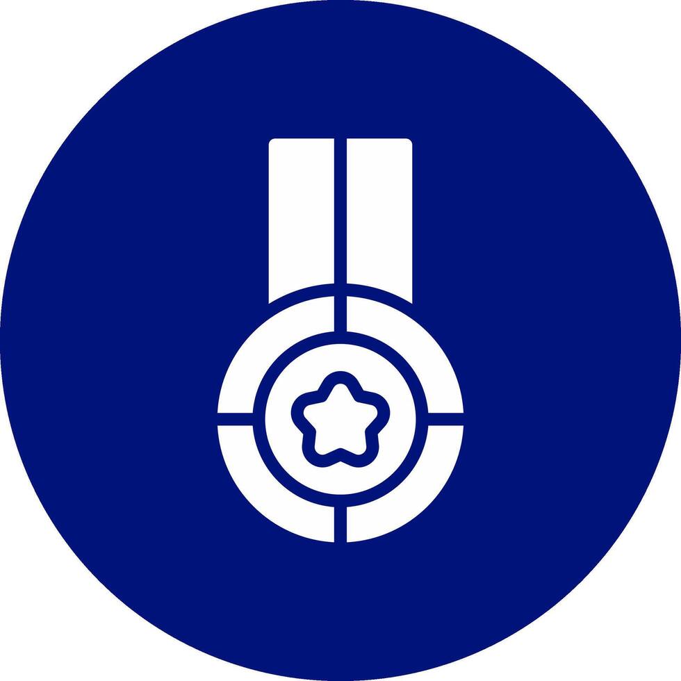 glyph Circle Design vector