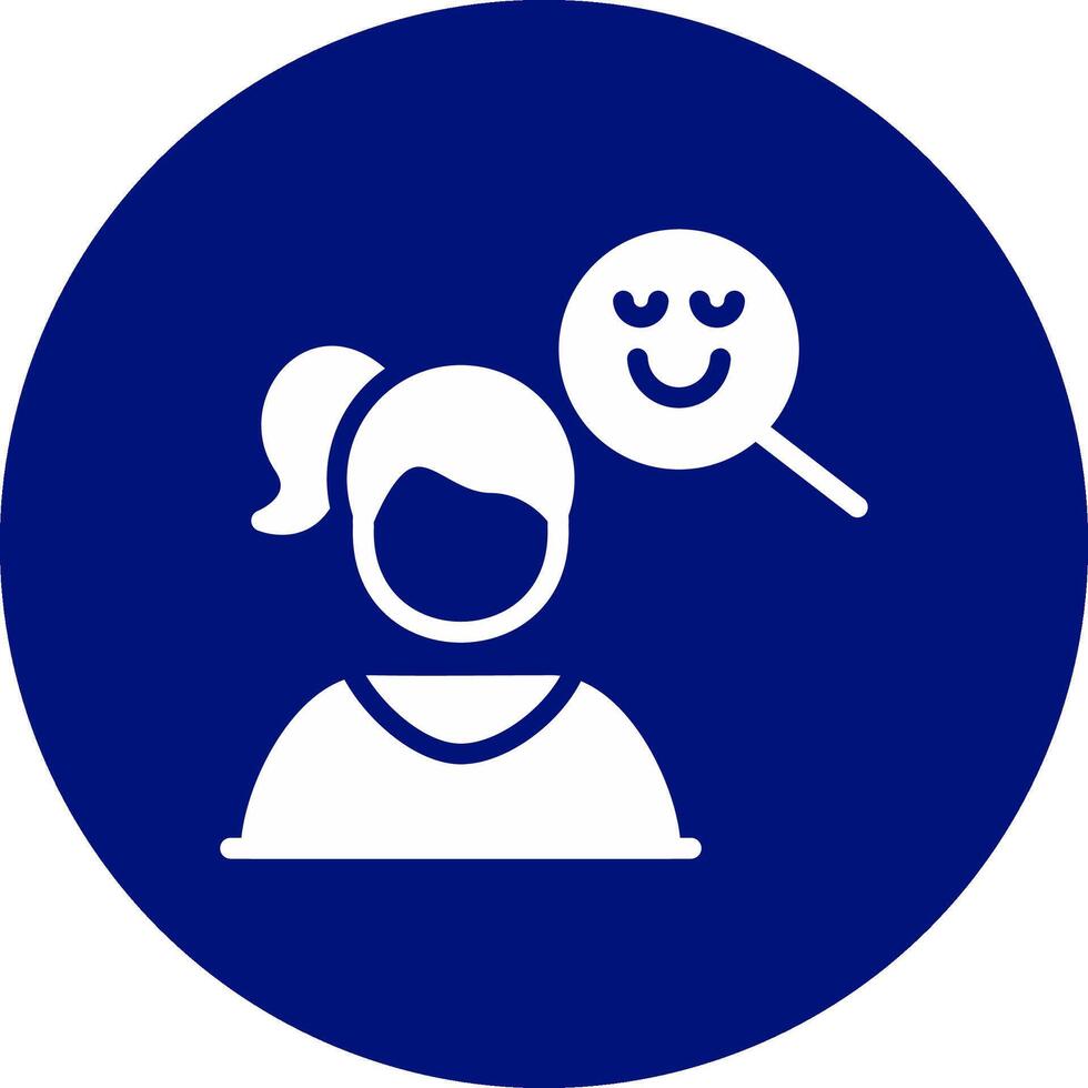 Complex Emotion Creative Icon Design vector