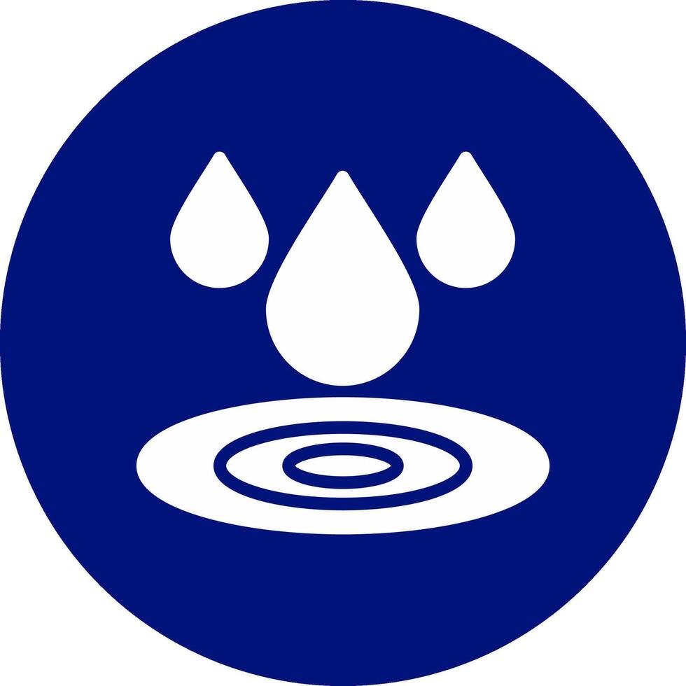 Water Creative Icon Design vector