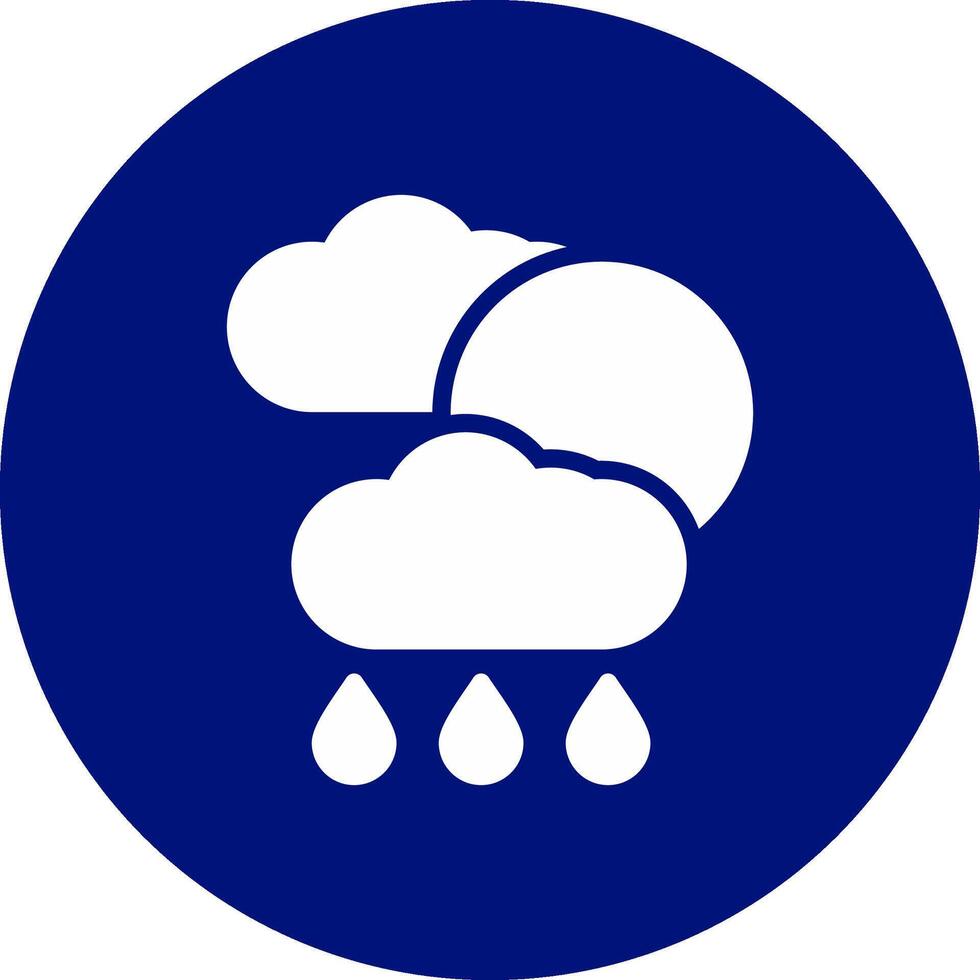 Weather Forecast Creative Icon Design vector