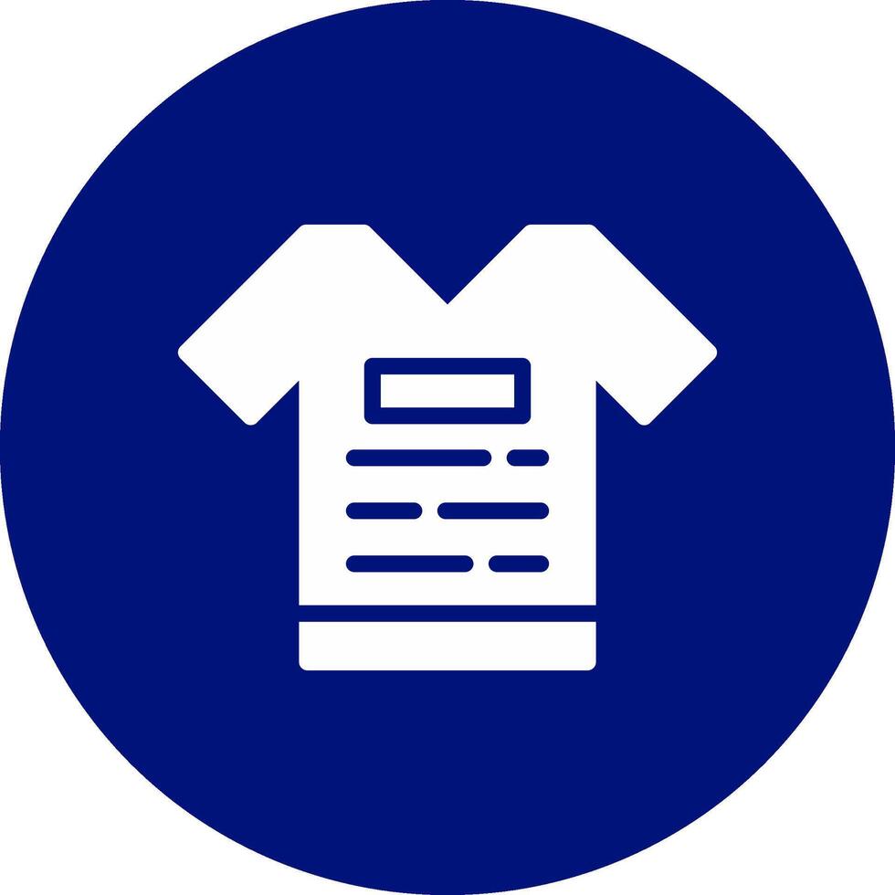 Tshirt Creative Icon Design vector