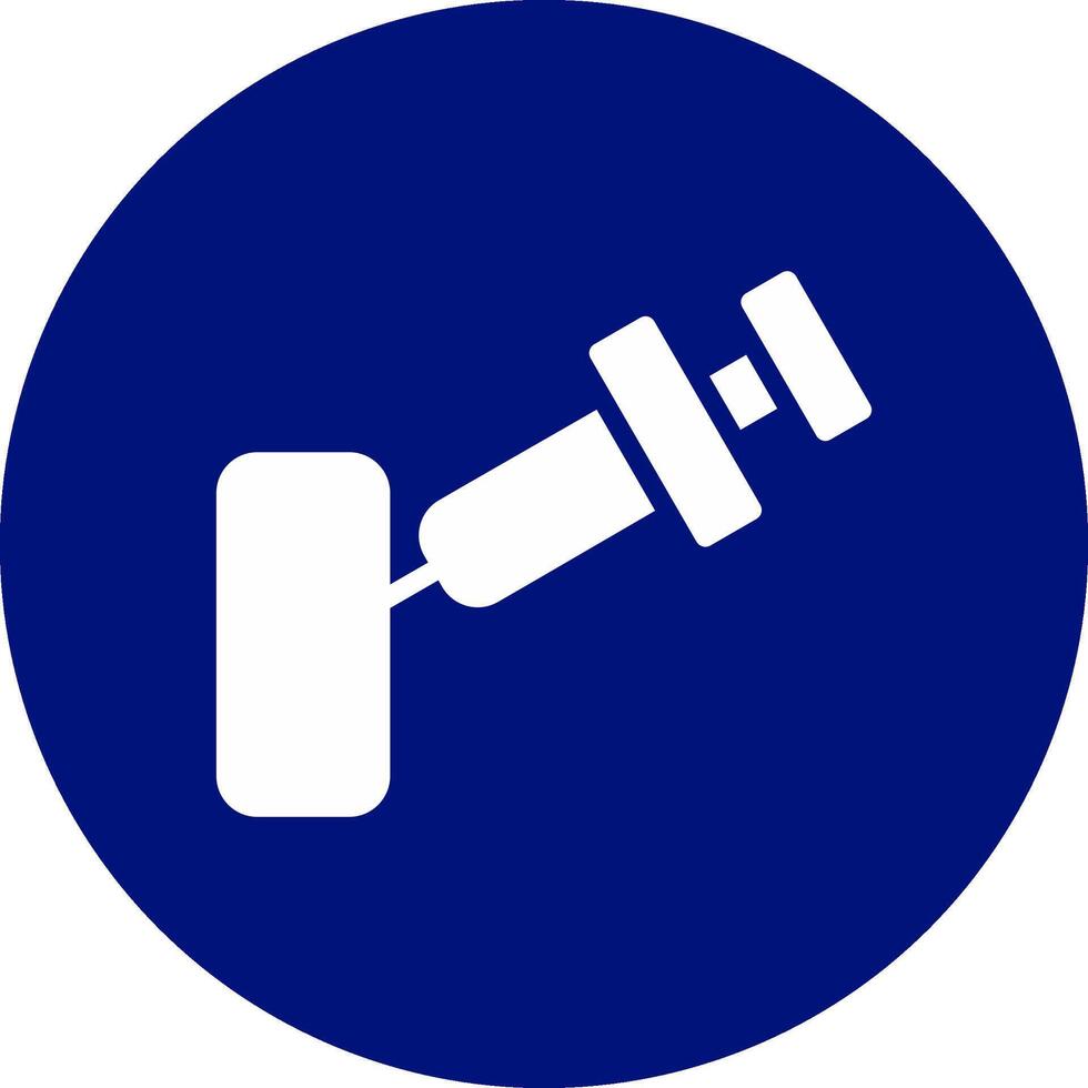 Vaccine Creative Icon Design vector