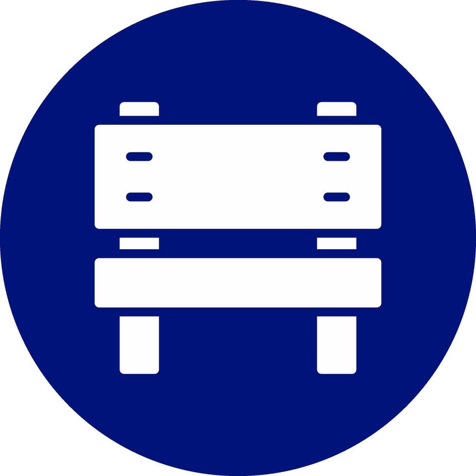 Bench Creative Icon Design vector