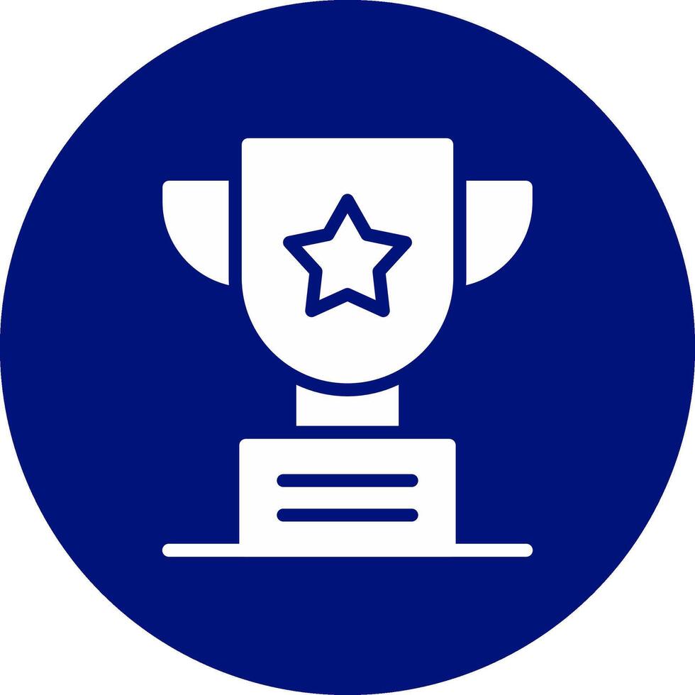 Trophy Creative Icon Design vector