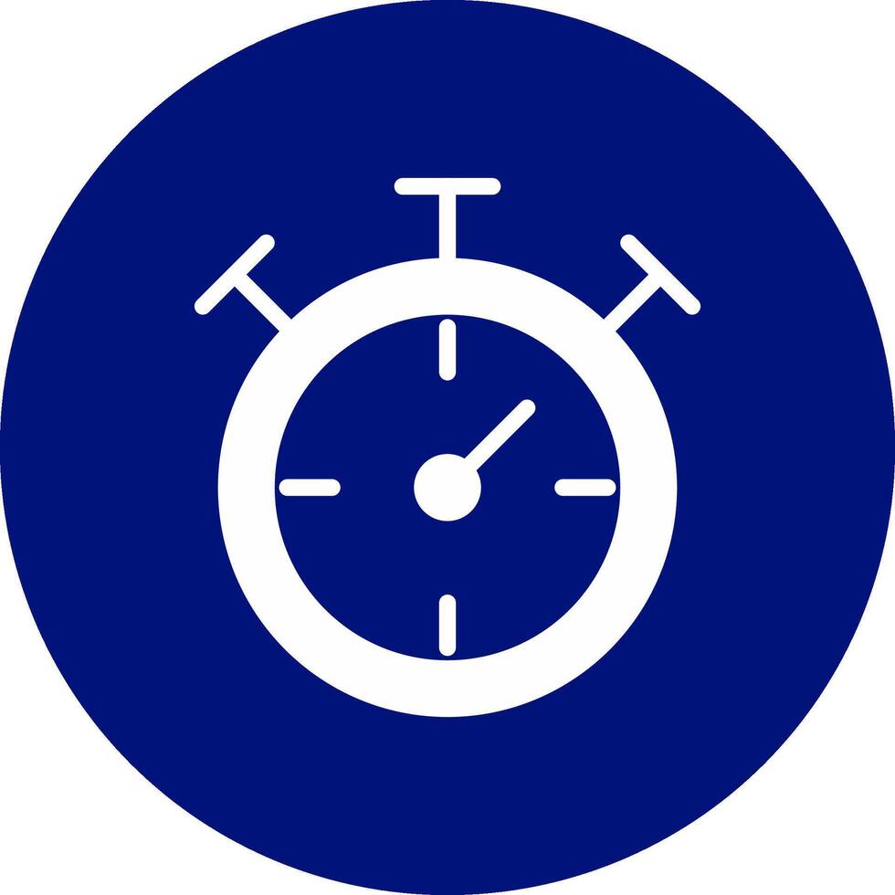 Stopwatch Creative Icon Design vector