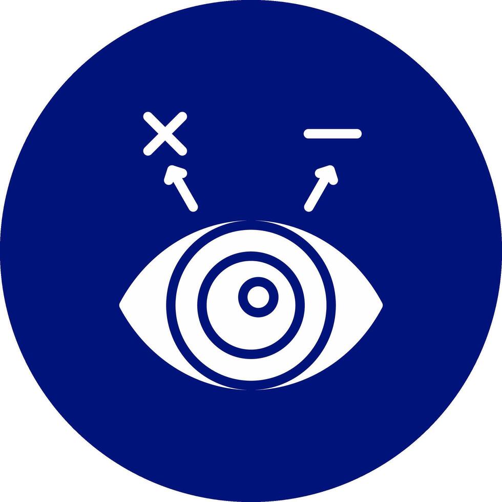 Stereo Vision Creative Icon Design vector