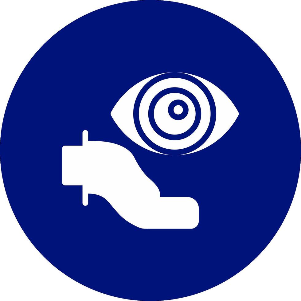 Primary Eye Care Creative Icon Design vector