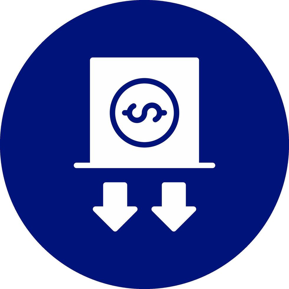 Deposit Creative Icon Design vector