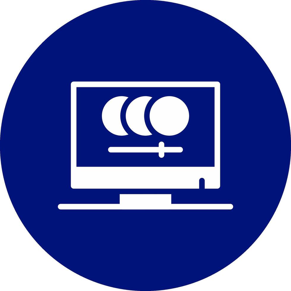 Digital Animation Creative Icon Design vector