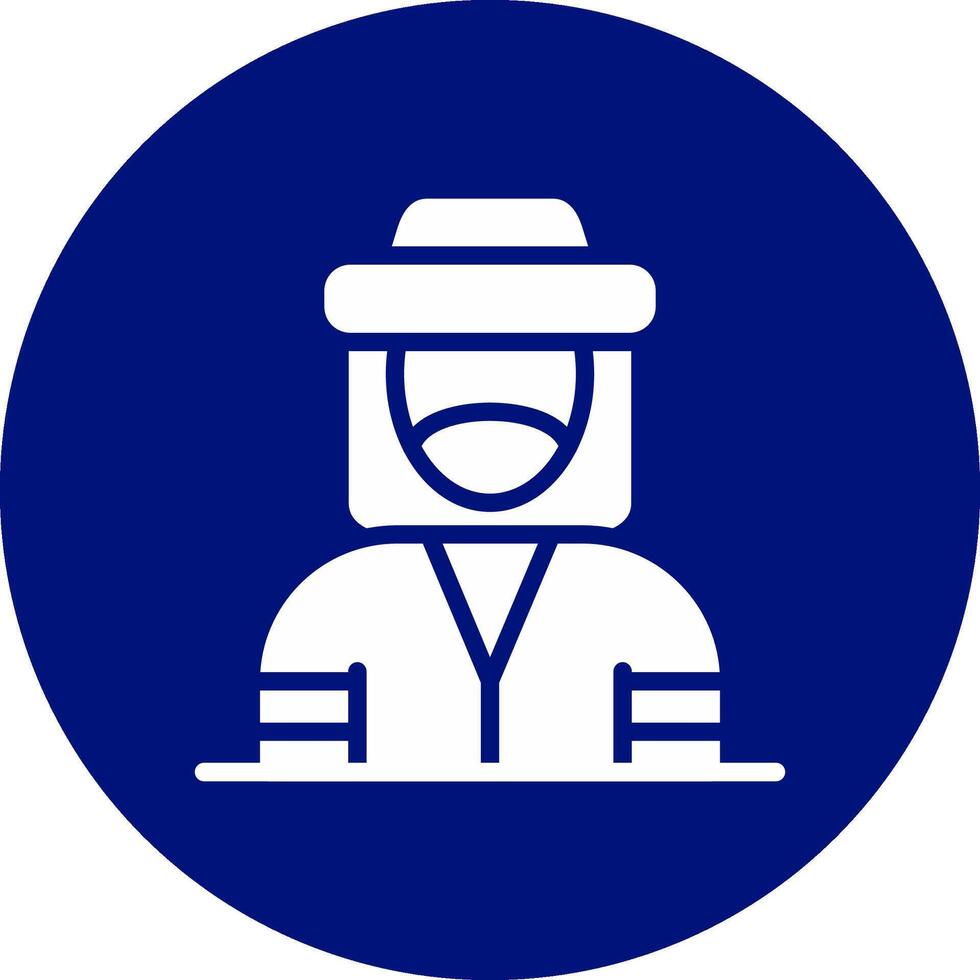 Face Shield Creative Icon Design vector