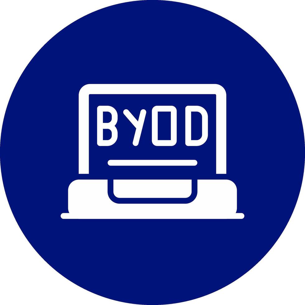 BYOD Tour Creative Icon Design vector