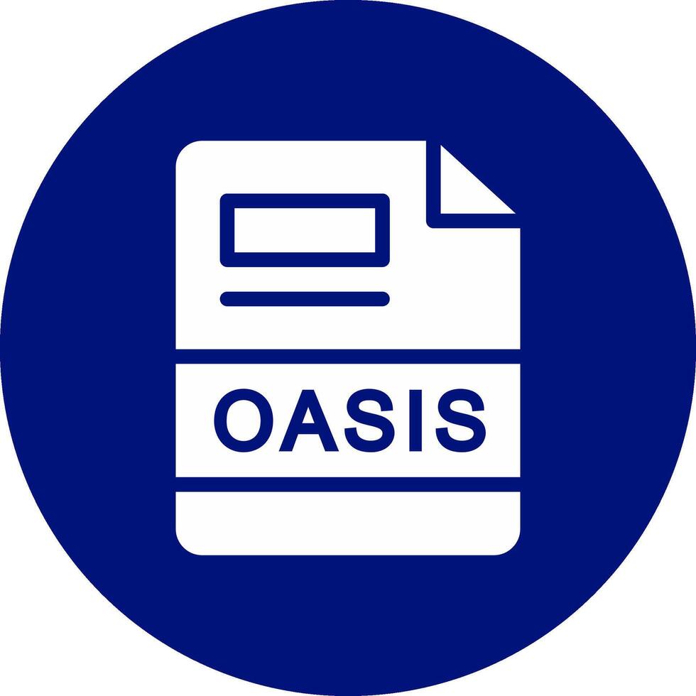 OASIS Creative Icon Design vector