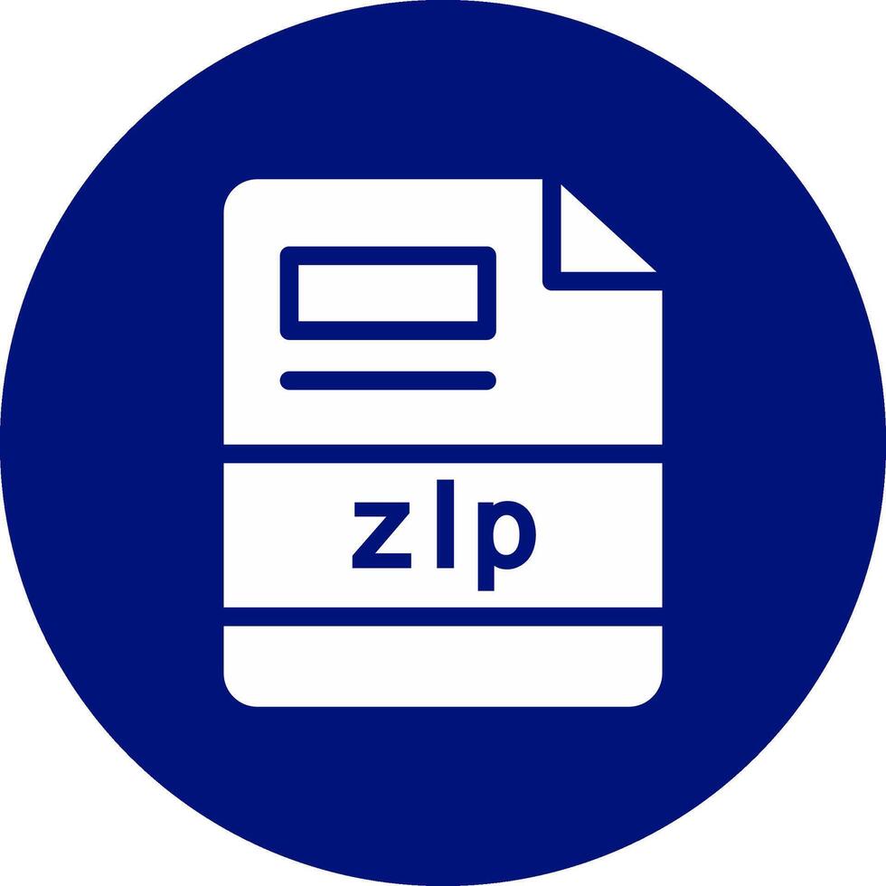 zip Creative Icon Design vector