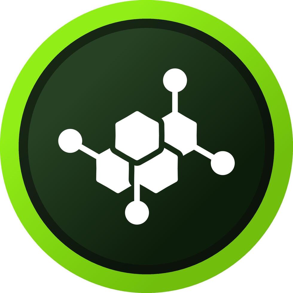 Molecule Creative Icon Design vector