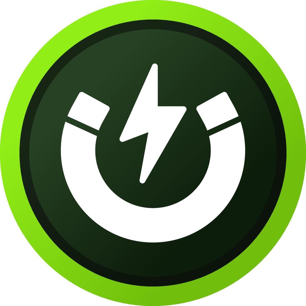 Magnet Creative Icon Design vector