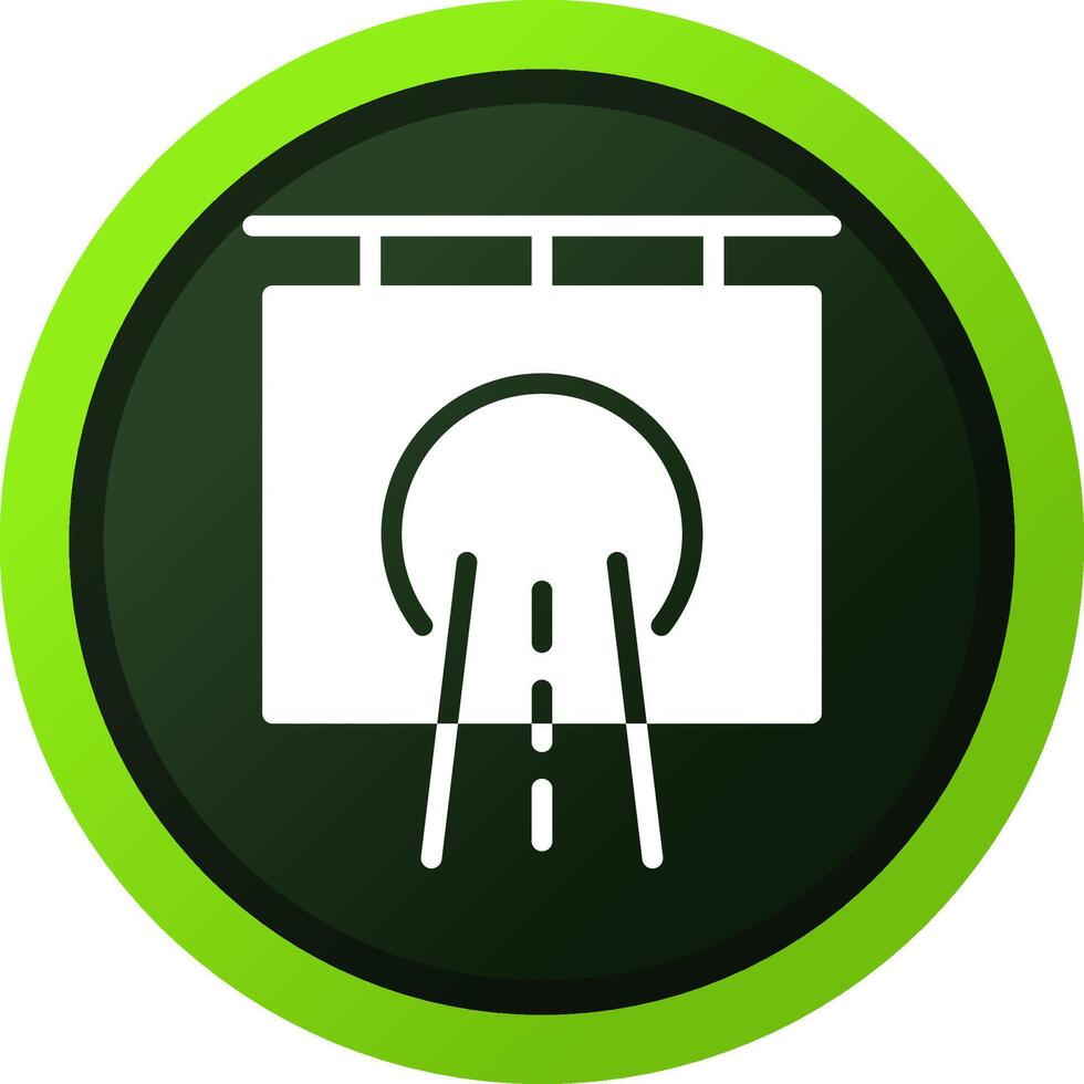 Tunnel Creative Icon Design vector