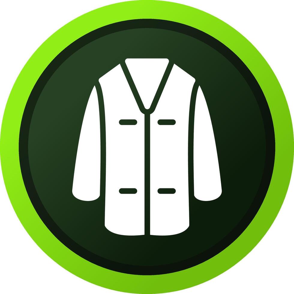 Lab Coat Creative Icon Design vector